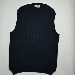 Fairway & Greene sweater vest, 100% Pervuyian Pima Cotton, XL, NEW